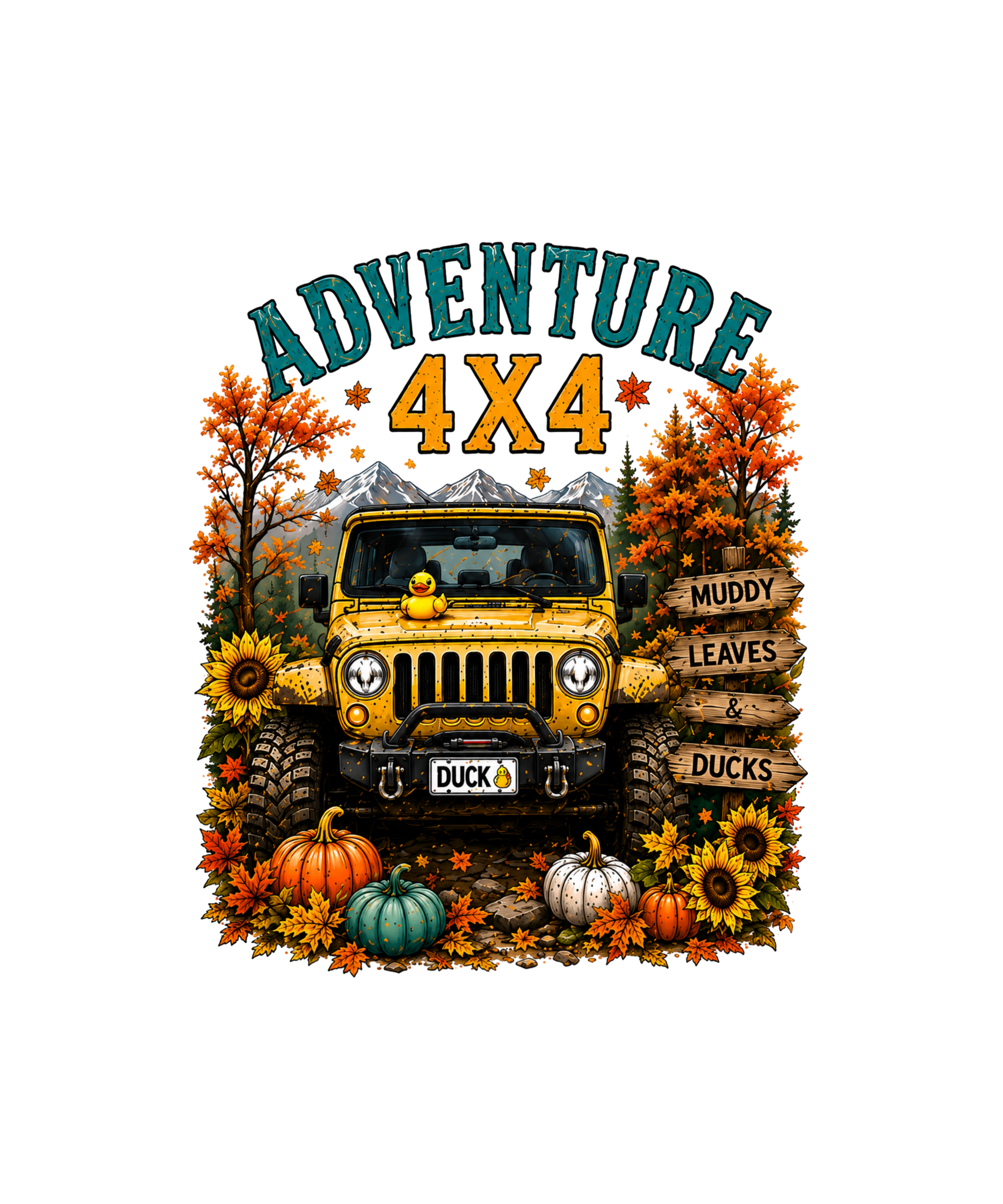 ADVENTURE 4X4 SUV FALL DESIGN