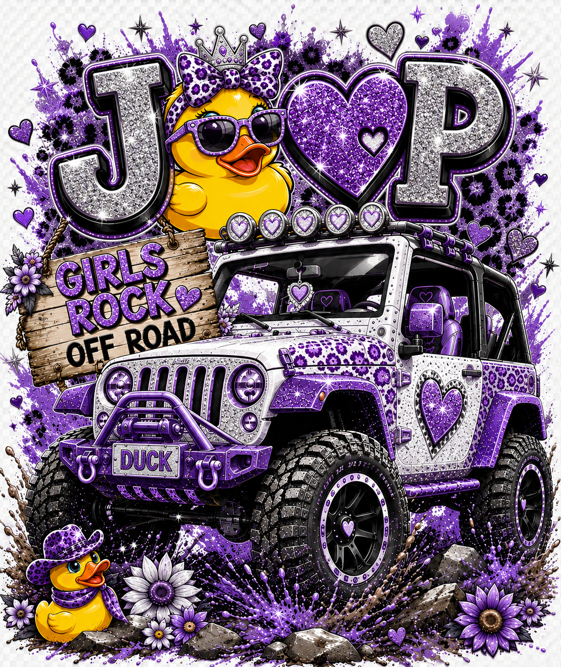 J DUCK P PURPLE SUV