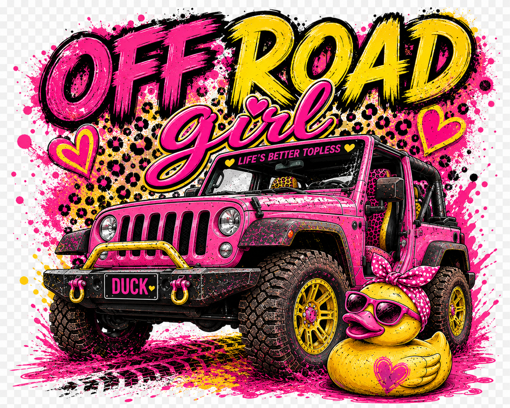 OFF ROAD YELLOW PRINT 4X4