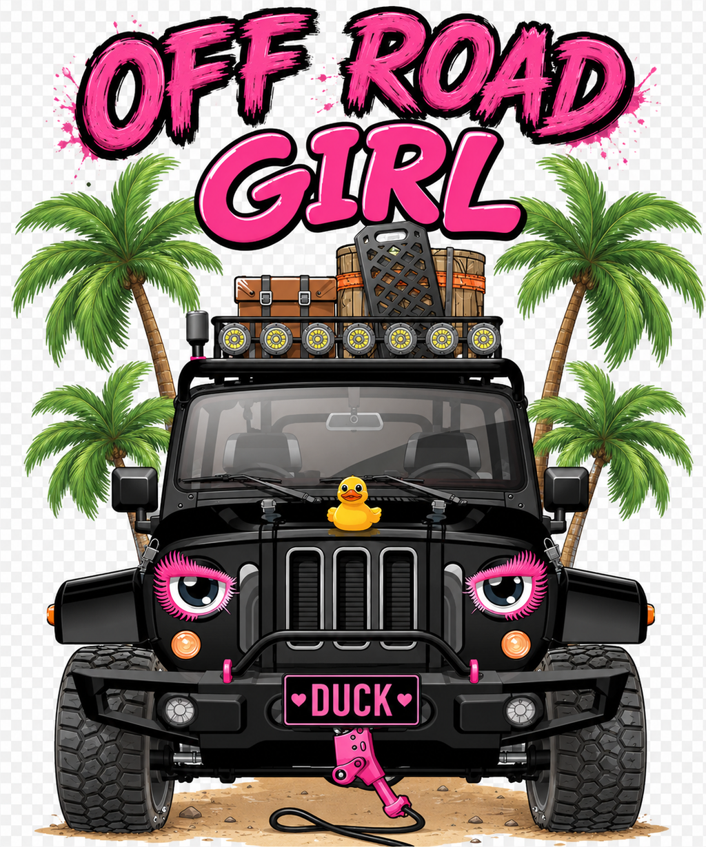 PINK OFF ROAD GIRL SUV BLACK