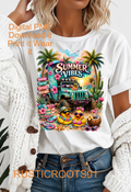 SUMMER VIBES DIGITAL PNG INSTANT DOWNLOAD FILE