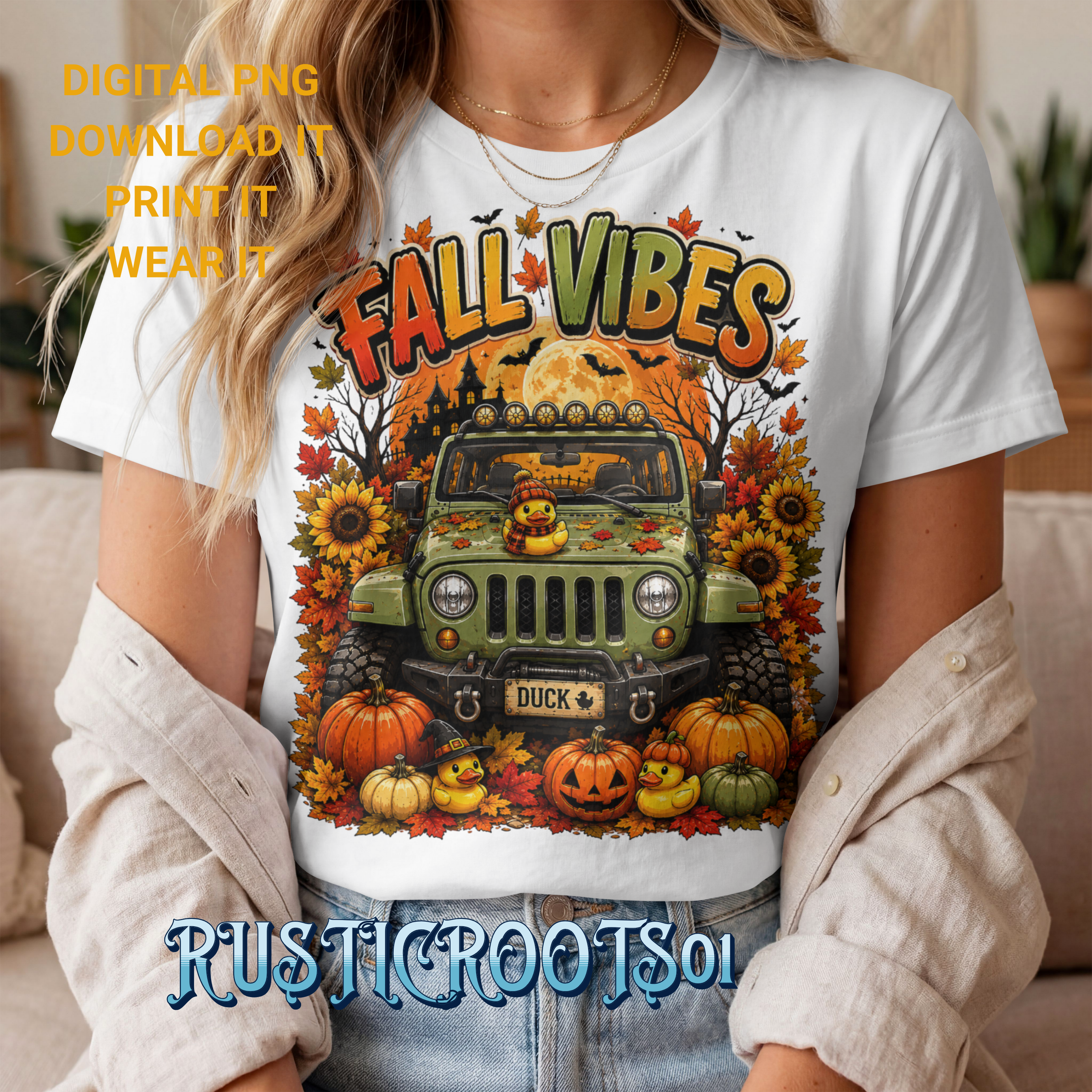 FALL VIBES GREEN   SUV 4X4 OFF ROAD