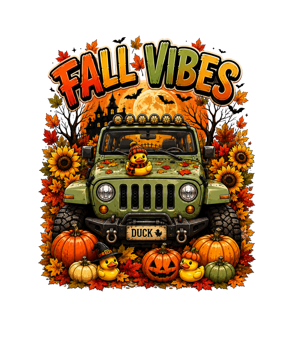 FALL VIBES GREEN   SUV 4X4 OFF ROAD