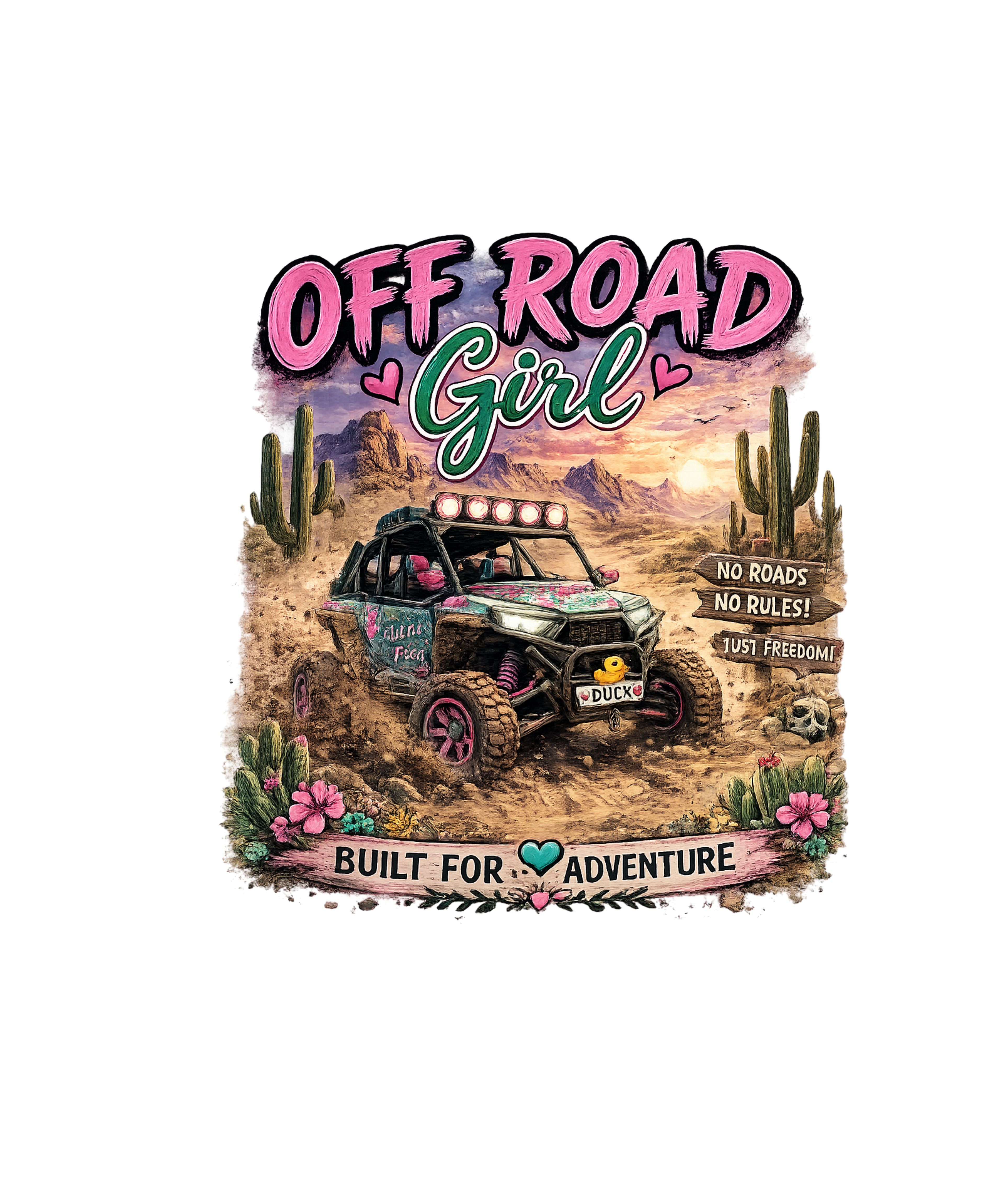 OFF ROAD GIRL UTV BUILT FOR ADVANTURE