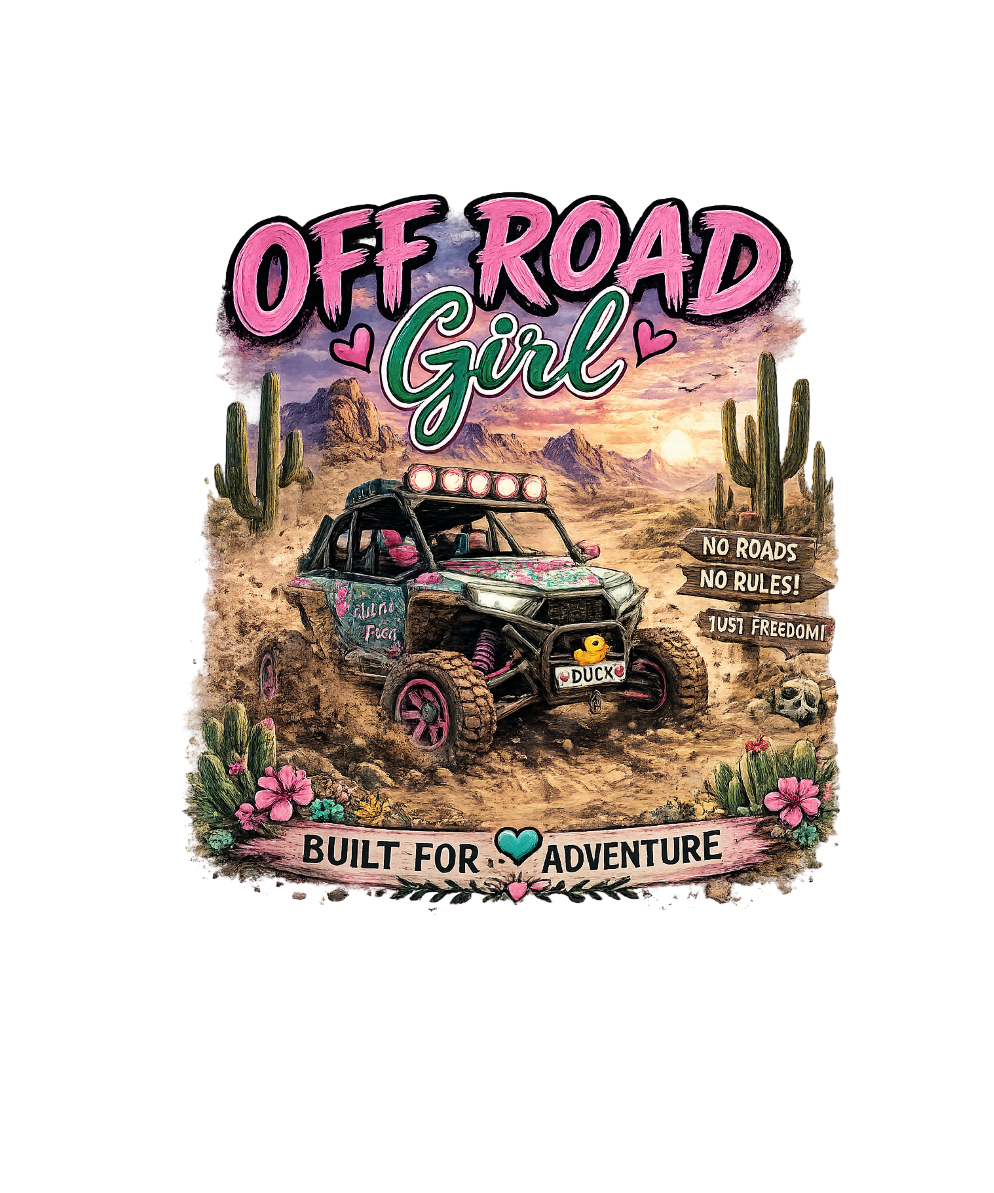 OFF ROAD GIRL UTV BUILT FOR ADVANTURE