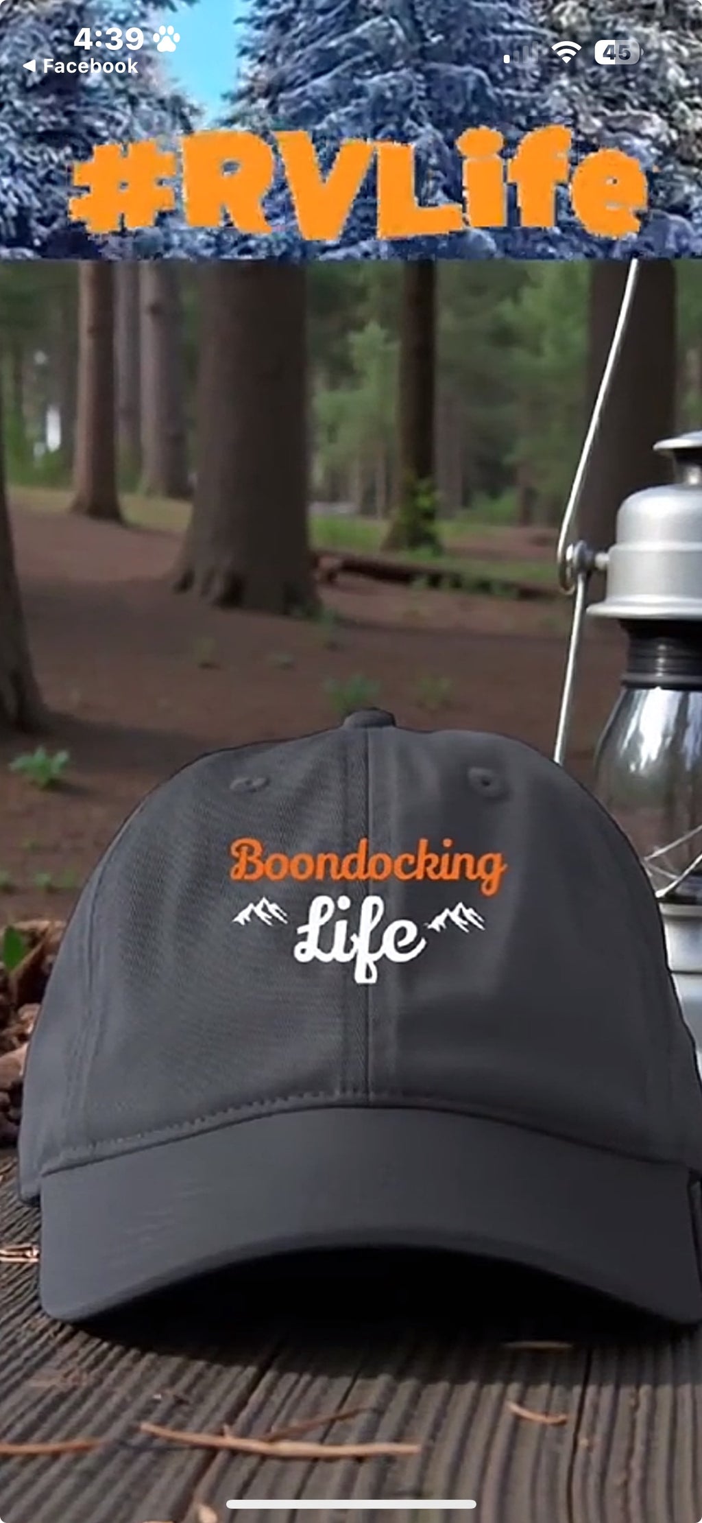 BOONDOCKING LIFE HAT