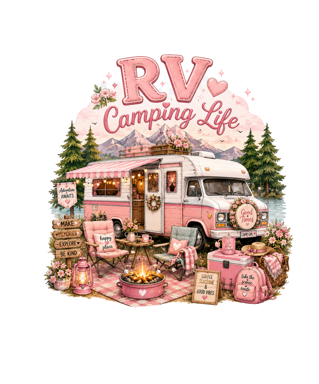 RV LIFE PINK INSTANT DIGITAL DOWNLOAD FILE