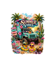 SUMMER VIBES DIGITAL PNG INSTANT DOWNLOAD FILE