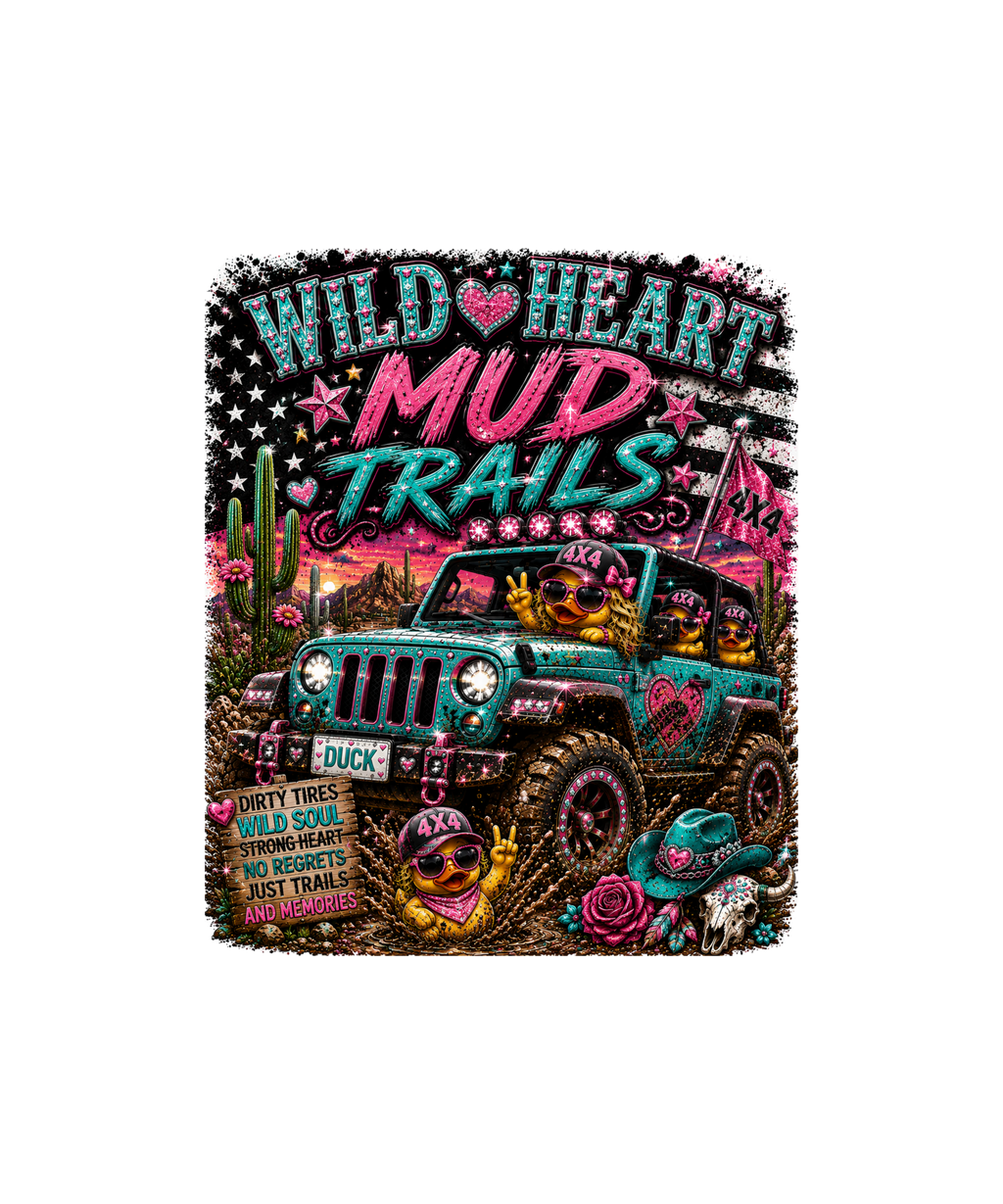 WILD AT HEART DIGITAL PNG INSTANT DOWNLOAD FILE