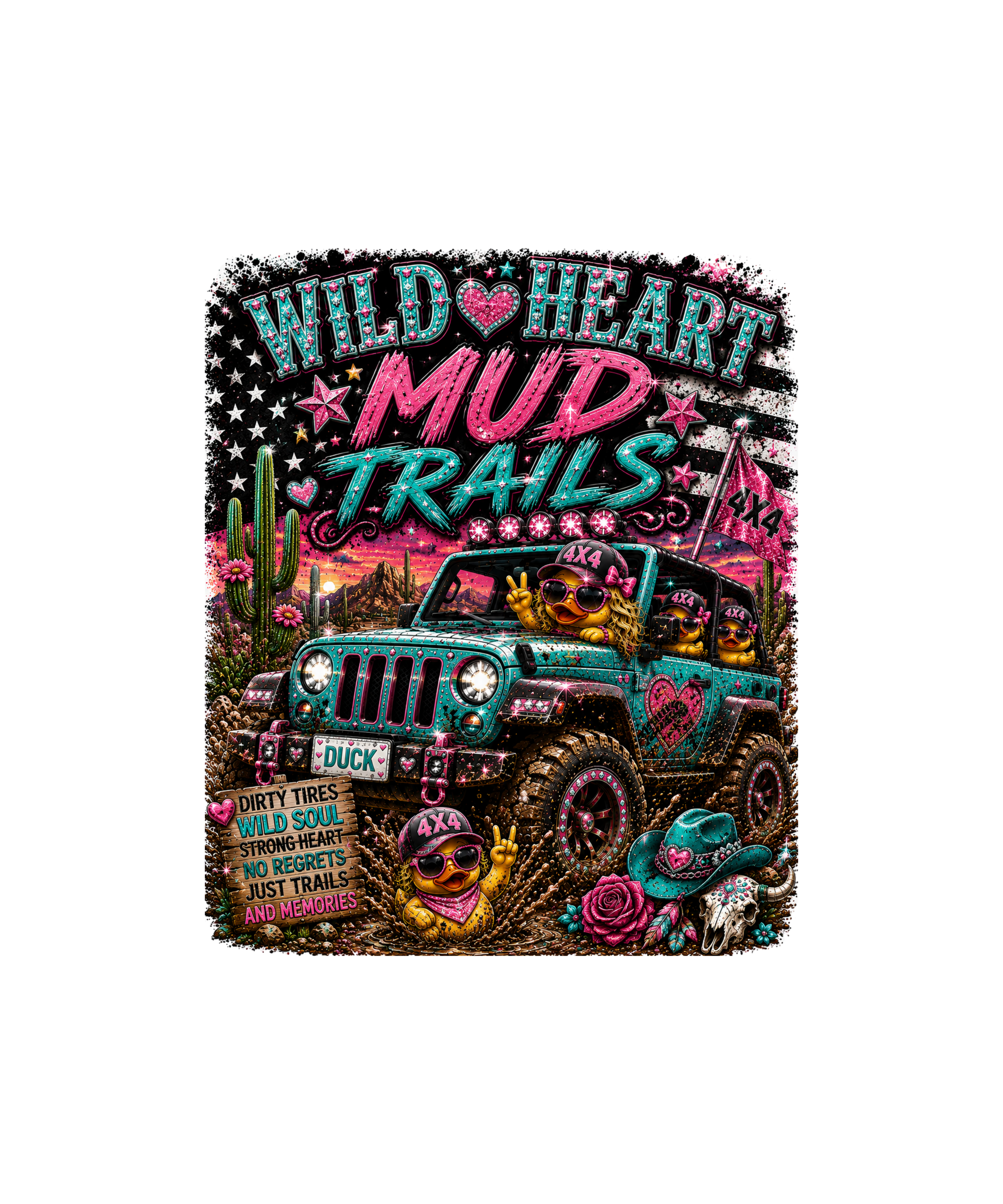 WILD AT HEART DIGITAL PNG INSTANT DOWNLOAD FILE
