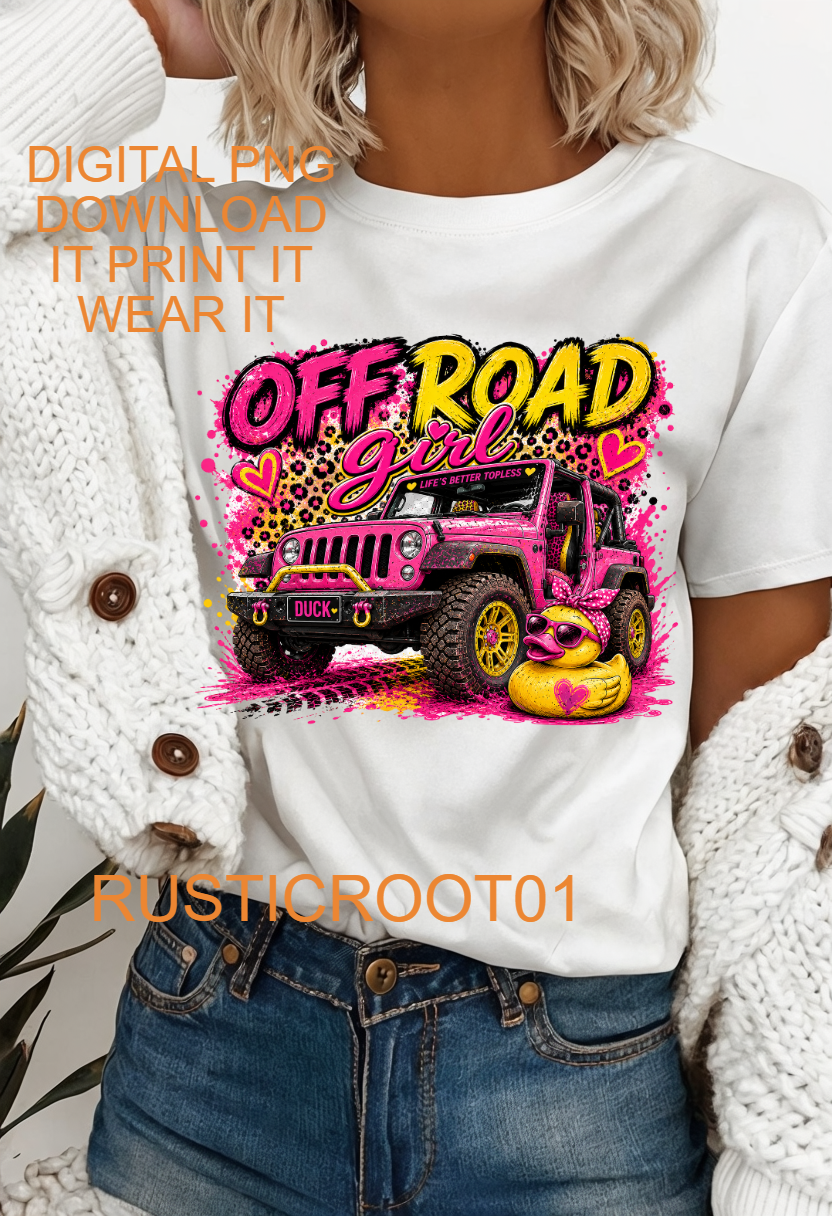 OFF ROAD YELLOW PRINT 4X4
