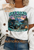 OFF ROAD GIRL TEAL PNG DIGITAL DESIGN