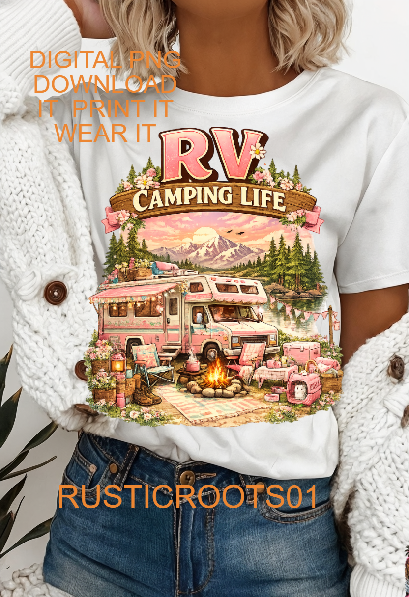 RV LIVING DIGITAL PNG DOWNLOAD FILE