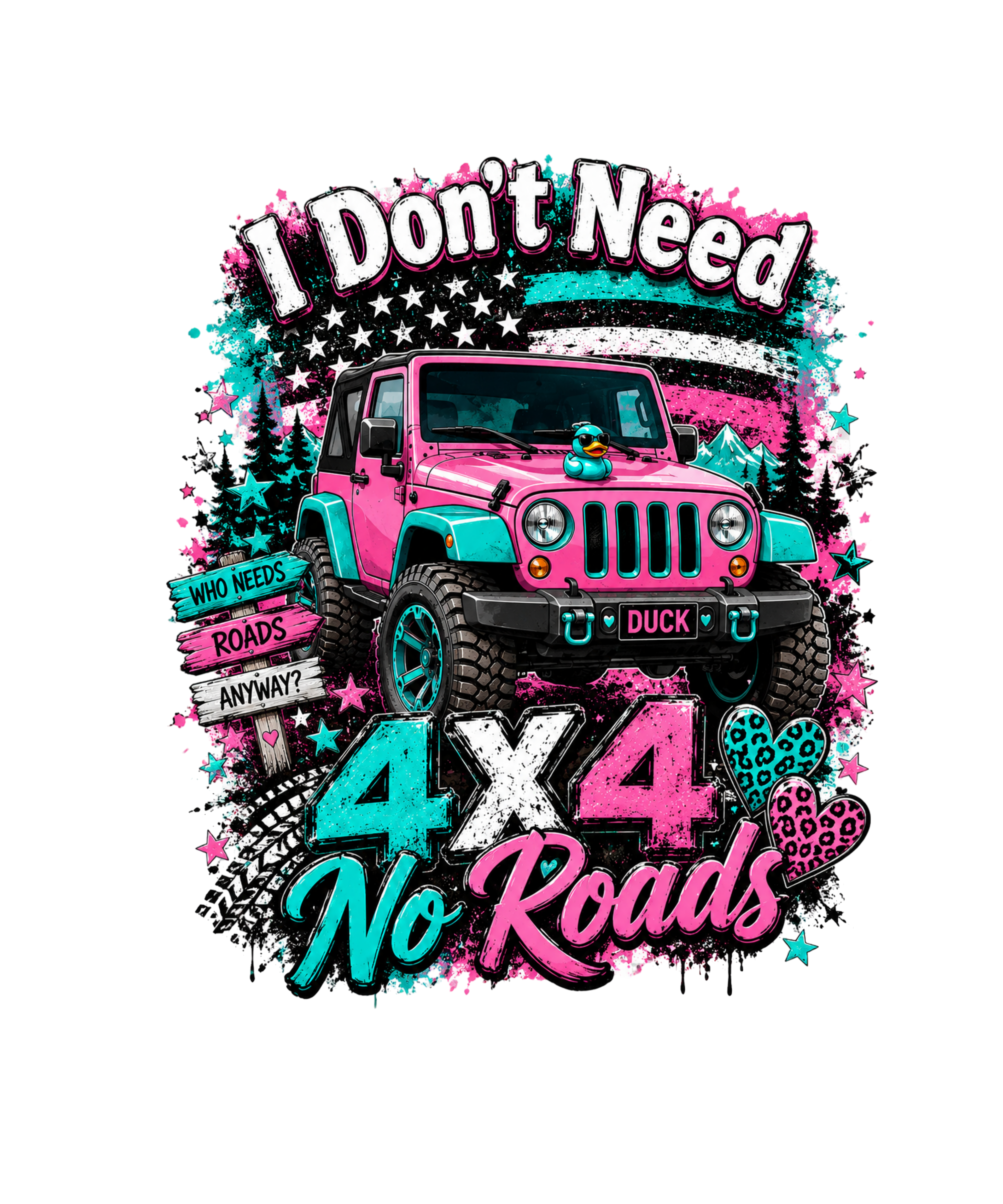 I DONT NEED ROAD  4X4 SUV