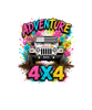 AVDVENTURE 4X4 FLAG