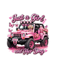 JUST A GIRL AND HER DOG DIGITAL PNG DOWNLOAD FILE