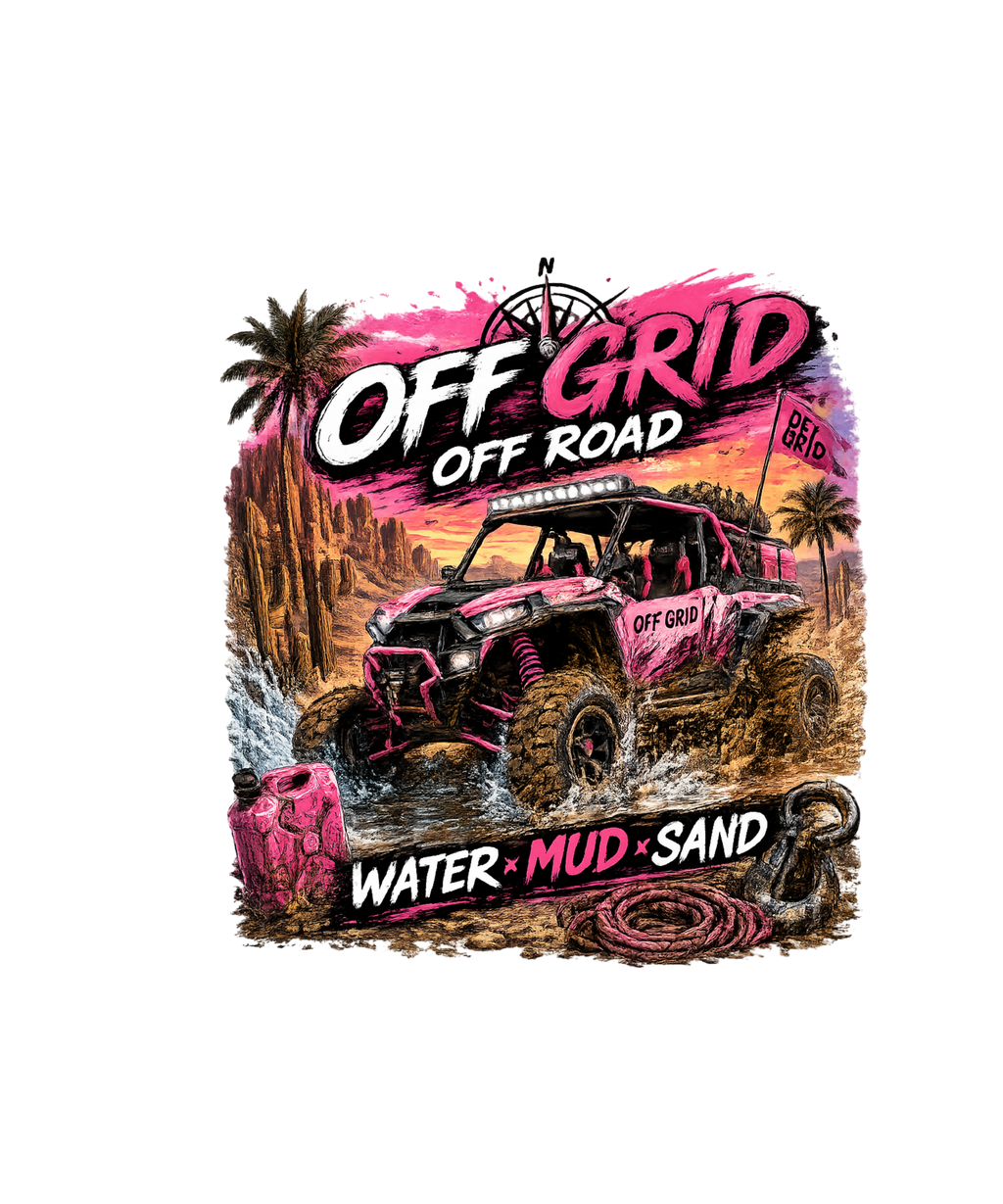 OFF GRID UTV PNG DIGITAL DESIGN