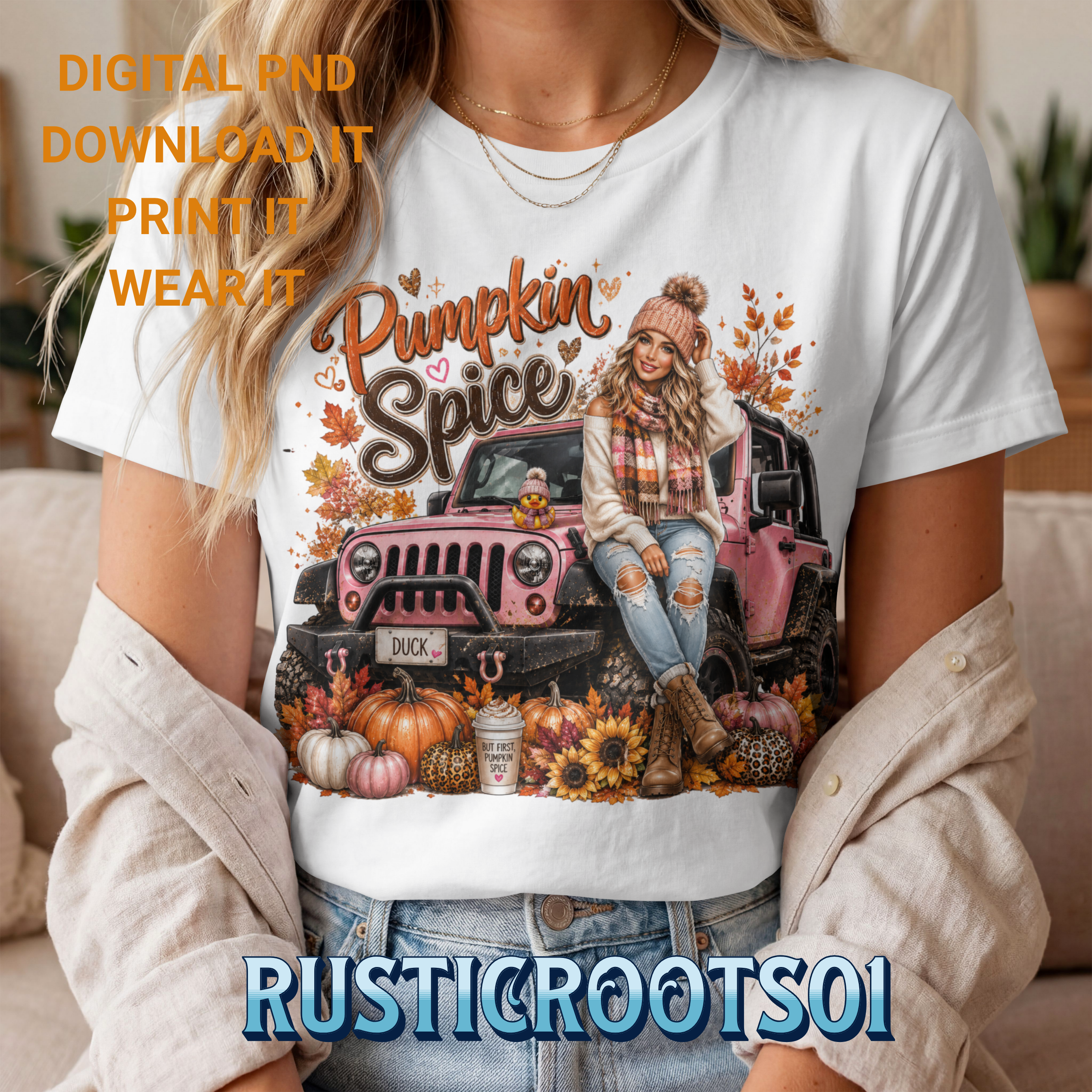PUMPKIN SPIICE PINK SUV 4X4